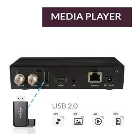 Xoro HRS 9194 - Satelliten-TV-Empfänger