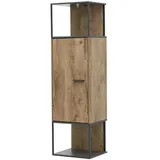 Uno Zurbrüggen Stand-/Hängeelement MANHATTAN ¦ holzfarben ¦ Maße (cm): B: 45 H: 156 T: 38.0
