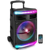 Pyle Audio Partybox schwarz