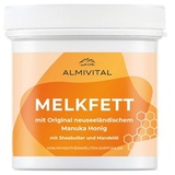 ALMIVITAL Melkfett mit Manuka Honig 250ml