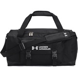 Under Armour UA Gametime Duffle SM - Black, White, Einheitsgröße, schwarzes, Tek Beden, Training