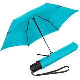 Knirps Taschenschirm Ultra U.200 Medium Duomatic – Auf-Zu-Automatik – Sturmfest – Windproof – Aqua