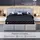 Fdm Matratze 100x200 Taschenfederkern DARK 7 Zonen H3 Kokos HR-Schaum Massage 24 cm