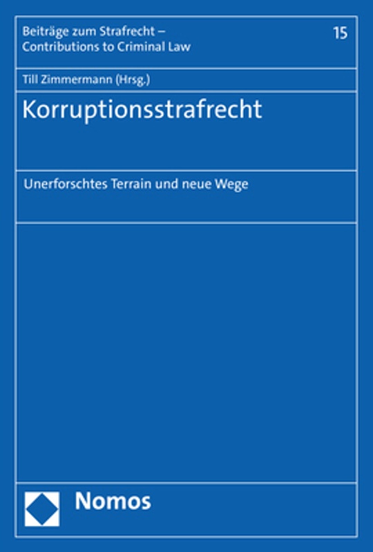 Korruptionsstrafrecht, Kartoniert (TB)