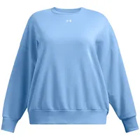 Under Armour Rival Fleece Oversized Pullover Damen 465 horizon