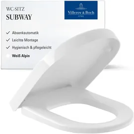 Villeroy & Boch Subway WC-Sitz Weiß