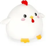 Legami Kissen Super Soft Hen 39 x 36 cm Weiß