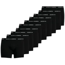 JACK & JONES JACHUEY TRUNKS PLUS Schwarz 3XL 10er Pack