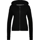 Alife & Kickin ALIFE & Damen RanaAK A Damen, Gr. M schwarz, 80% Baumwolle, 20% Polyester, Sweatjacken Sweatjacke, Hoodie mit Reißverschluss und Kapuze, Kapuzensweatjacke