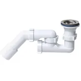 Aniplast Badezimmer Bad Duschwanne Abfall p-trap Drain mit Edelstahlsieb