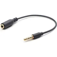 Gembird CCA-419 Audio-Kabel 0,18 m 3,5 mm Schwarz
