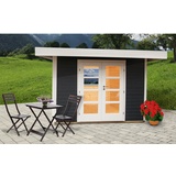 Wolff Finnhaus Relax B 2,89 x 2,35 m anthrazit