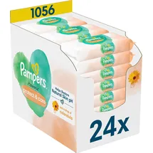 Pampers Feuchttücher Harmonie Aqua Calendula 1056 Tücher (24x 44 Stk)