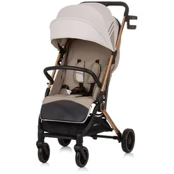 Chipolino Kinderwagen, Buggy Pixie zusammenklappbar Getränkehalter Korb 22 kg beige
