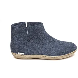 Glerups Hüttenschuhe Blau 41