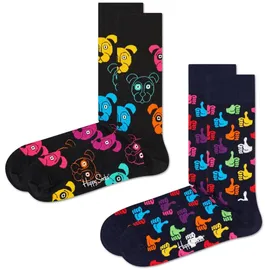 Happy Socks Classic Crew Socken 2er Pack Mehrfarbig 41-46
