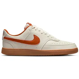 Nike Court Vision Low Herren Sail / Campfire Orange / Gum Medium Brown 42