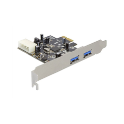 DeLock PCI Express card > 2x USB 3.0 USB-Adapter PCI Express x1 5 Gbps PCI-Express