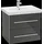 Villeroy & Boch Waschtischunterschrank 2 Auszüge 63 x 51,4 x 48 cm Weiß