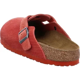 Birkenstock Boston geprägtes Veloursleder Damen Clogs