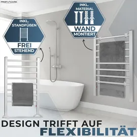 ProfiCare Handtuchheizkörper elektrisch 125 W weiß