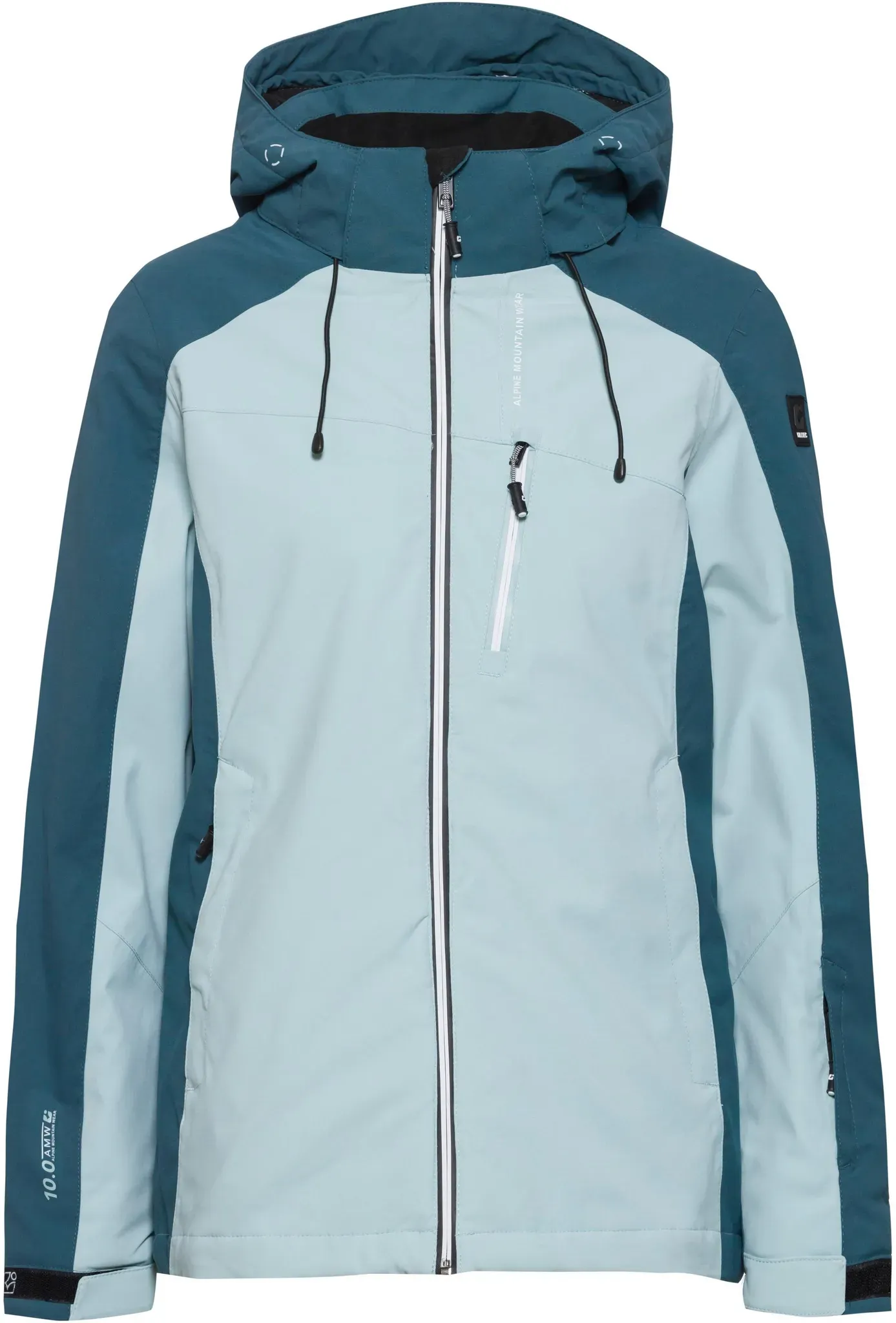 KILLTEC KSW 256 Skijacke Damen in hell eisblau, Größe 36 - blau