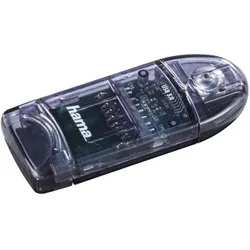 Hama USB3.0 Kartenleser SD/microSD, Anthrazit