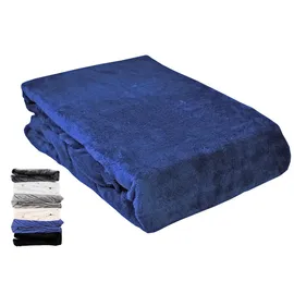 Jack Spannbettlaken Mikrofaser 90 x 200 cm blau