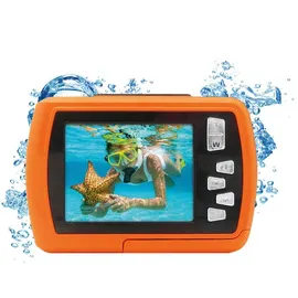 Easypix Aquapix W2024 Splash orange Kinder-Kamera