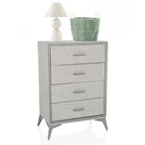 hjh living Skuffy 60 x 90 x 35,5 cm Grau