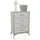 hjh living Skuffy 60 x 90 x 35,5 cm Grau