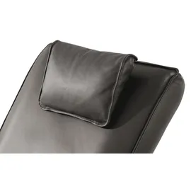 KOINOR Relaxliege Leder 70 x 95 x 175 cm Braun elektrisch mit Kissen