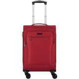 d & n Travel Line 6854 4-Rollen Cabin 55 cm / 35 l dark red