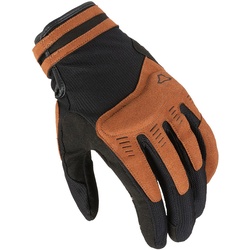 Macna Darko Damen Motorrad Handschuhe, braun, Größe L