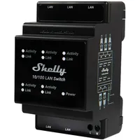 Shelly LAN Switch 5 Ports (10/100 Mbit) schwarz