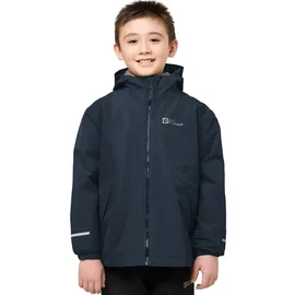 Jack Wolfskin Iceland 3in1 Jacke (Größe 152, blau)