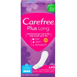 Carefree Slipeinlagen Plus Long mit Frischeduft, 40 St.