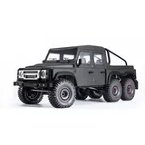 AMEWI AMXRock RCX10.3B Scale Crawler 6x6 Pick-up 1:10 ARTR schwarz (22556)