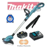 MAKITA DUR181Z 18V Akku Rasentrimmer + Akku BL1830B + DC18RC + 30m Ersatzfaden