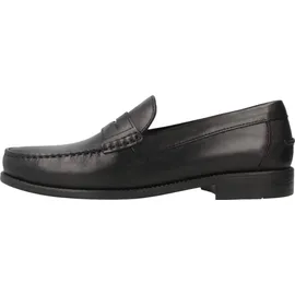GEOX Herren U New Damon B Loafer, Schwarz, 43.5 EU
