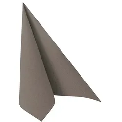 Papstar 250 Servietten `ROYAL Collection` 1/4-Falz 40 cm x 40 cm grau in Papierverpackung