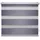 LIEDECO Doppelrollo 80 x 160 cm Silber