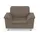 DOMO collection Sessel Franzi Polyester 120 x 81 x 97 cm Beige