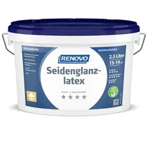 Renovo Seidenglanzlatex weiß 2,5 l