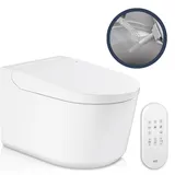 Grohe Sensia Dusch-WC Komplettanlage für Unterputzspülkästen, Wandmontage, alpinweiß