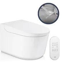 Grohe Sensia Dusch-WC Komplettanlage für Unterputzspülkästen, Wandmontage, alpinweiß