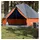 vidaXL Tipi-Familienzelt 8 Personen Grau/Orange