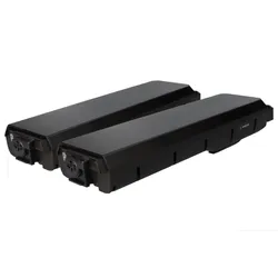 2x Nachbauakku 36V - 20Ah 720Wh e-Bike Power Pack für Bosch Active und Bosch Performance Gepäckträger