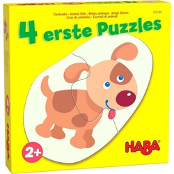 Haba Puzzle 4 erste Puzzles - Tierkinder, Puzzleteile