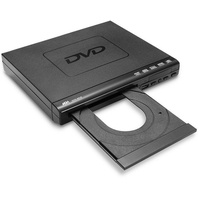 Kompakter DVD- Player für TV- mit HDMI/RCA- Anschluss, Multi- Region Code Zone Free 1-6, Port USB- Eingang& MIC- Ausgang, PAL/NTSC& Fernbedienung